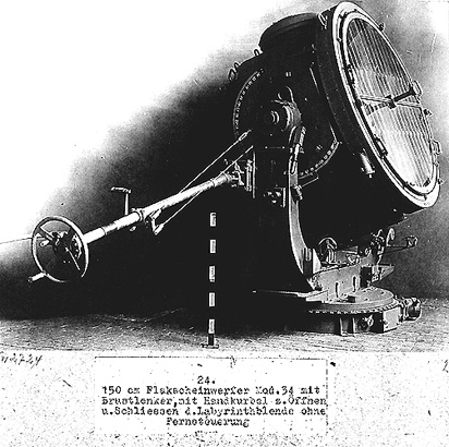 150 cm Beck-Flakscheinschwerfer A