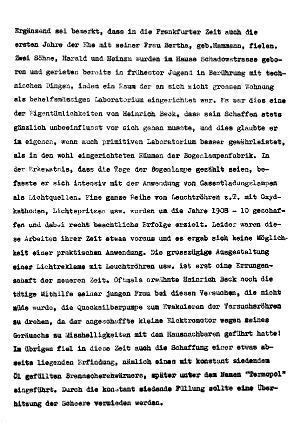 Erinnerungen von Harald Beck 9