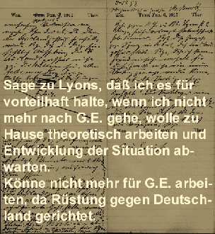 Heinrich Beck Tagebuch 1917