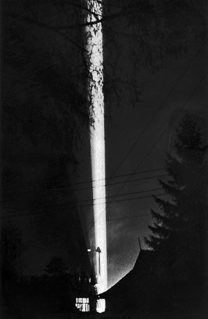 Hochstromkohlebogenlampenstrahl