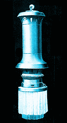 Thaumalampe mit Prismenbehang